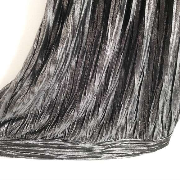 H&M black metallic party camisole tank top - Picture 4 of 5